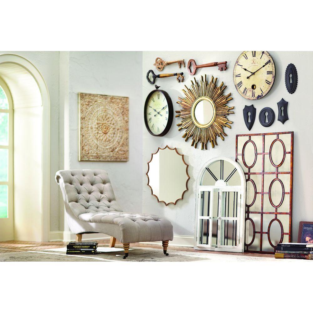 Home Decorators Collection Harrison 42 in. H x 25 in. W Window Mirror