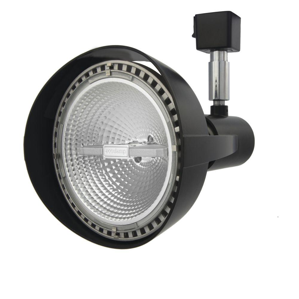 Lithonia Lighting 1Light Black Front Loading Commercial Track Head