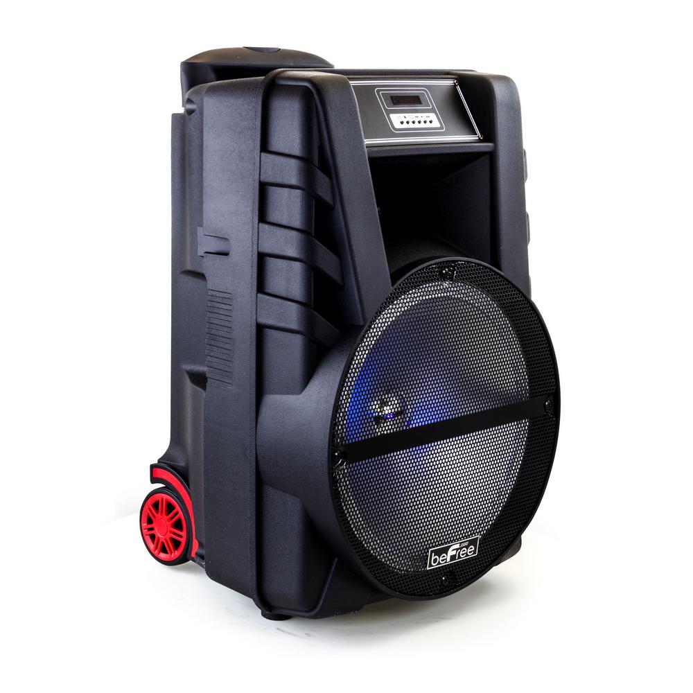 befree sound bluetooth rechargeable party speaker