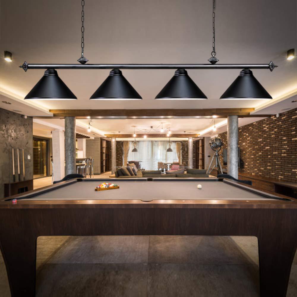 pool table light lumens