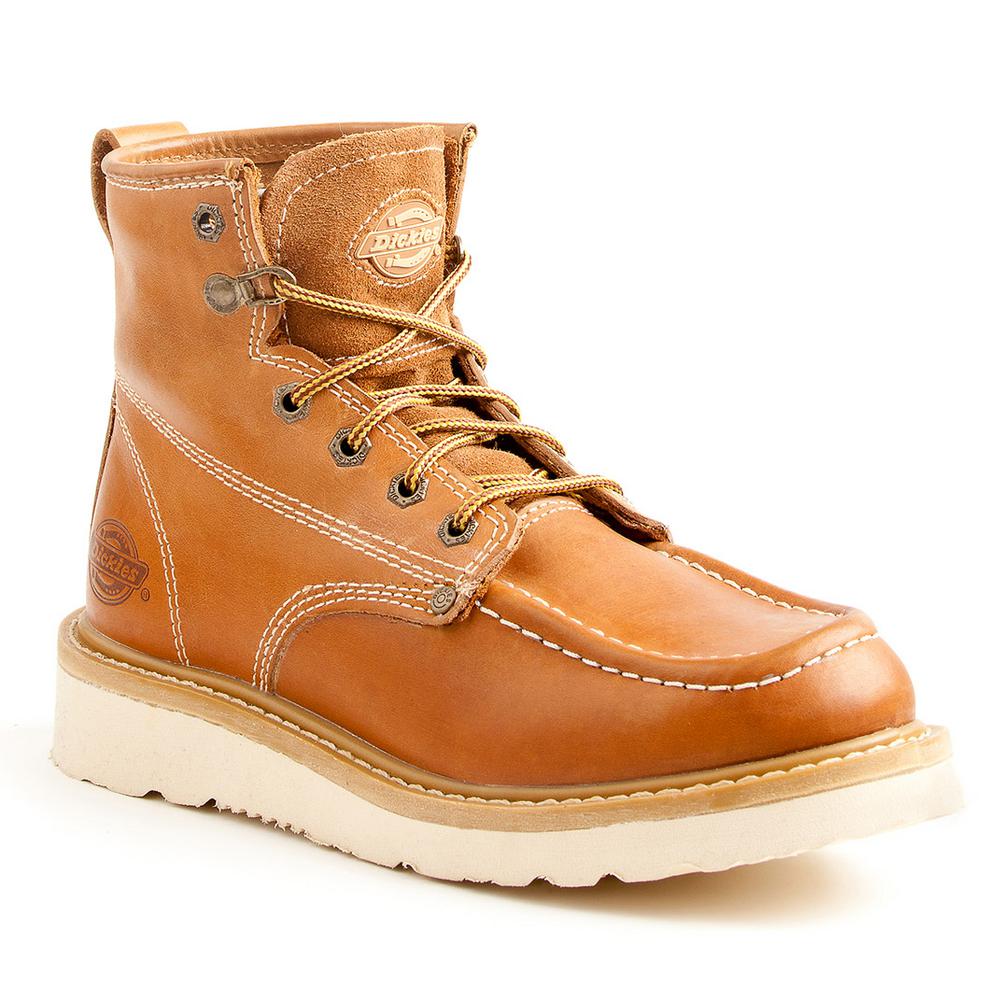 Dickies Ranger Men Size 11 Wheat Soft Toe Leather Work Boot-DW7214FWE11 ...