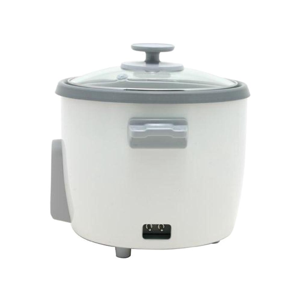 Zojirushi 6Cup White Rice Cooker with Stainless Steel Steaming Tray