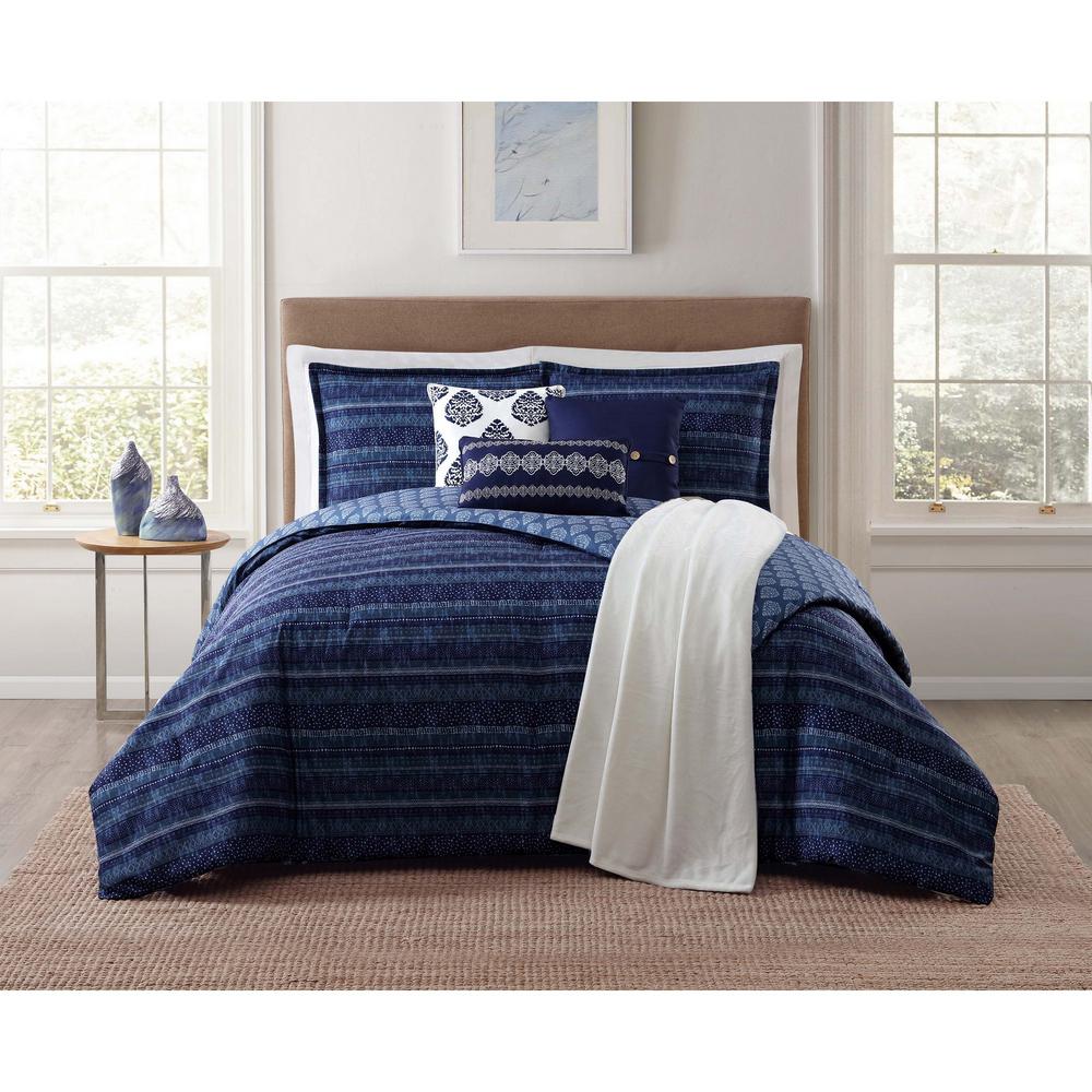Jennifer Adams Penbrook 7 Piece Multi Full And Queen Comforter Set Jennifer Adams Penbrook 7 Piece Multi Full And Queen Comforter Set Cs2135fq7 1300 The Home Depot