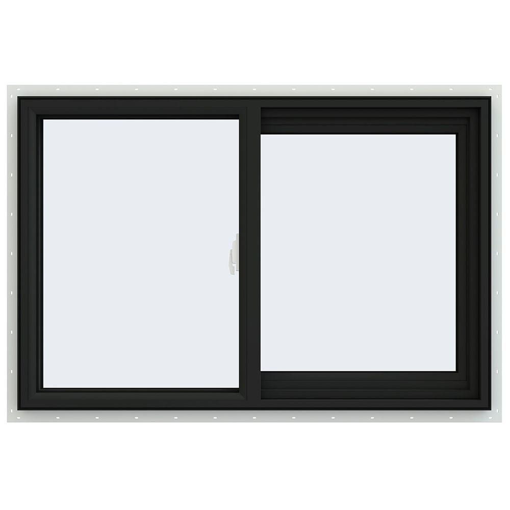 TAFCO WINDOWS 35.5 in. x 23.5 in. Utility LeftHand Single Sliding