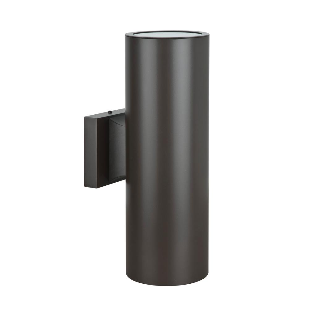 Luminance Architectural Exterior 2Light Oil Bronze Wall