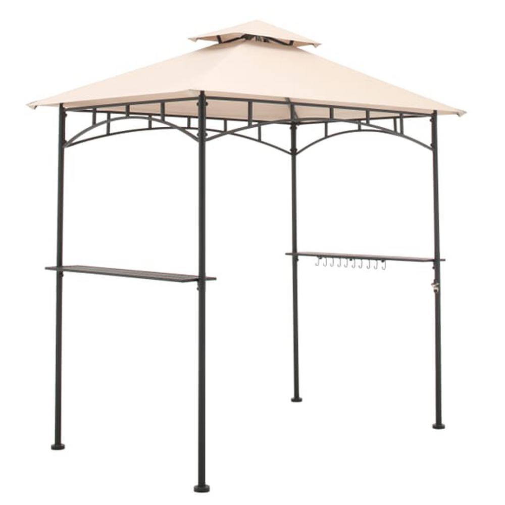 Garden Winds Replacement Canopy In Beige For Heathermoore 8 Ft X