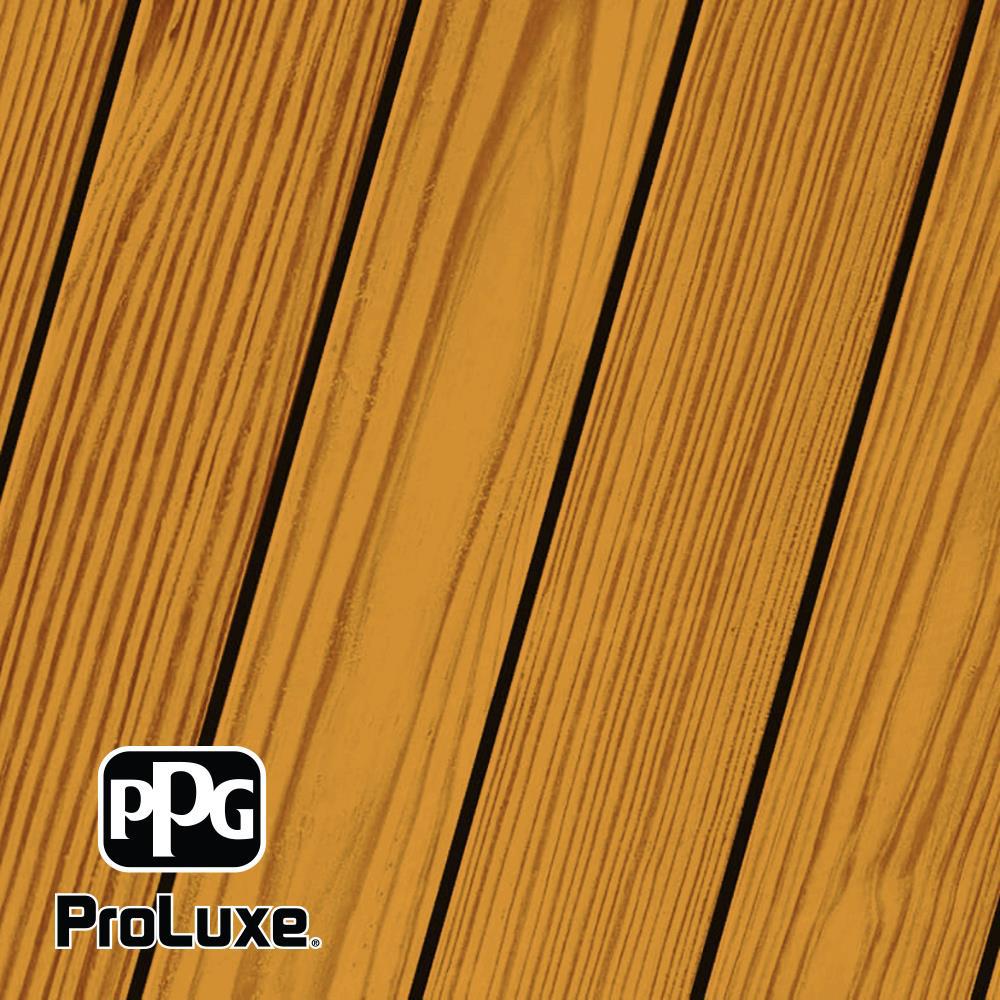 PPG ProLuxe 1 gal. Cedar SRD RE Exterior Transparent Matte Wood FinishSIK25007701 The Home