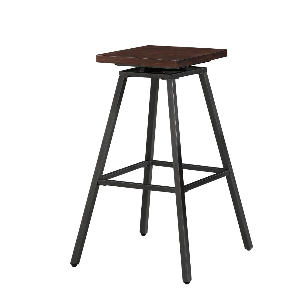 American Woodcrafters Clifton 30 In Walnut Backless Swivel Bar American Woodcrafters Clifton 30 In Walnut Backless Swivel Bar Stool