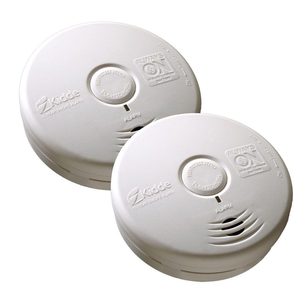 kidde-10-year-sealed-battery-smoke-detector-with-photoelectric-sensor