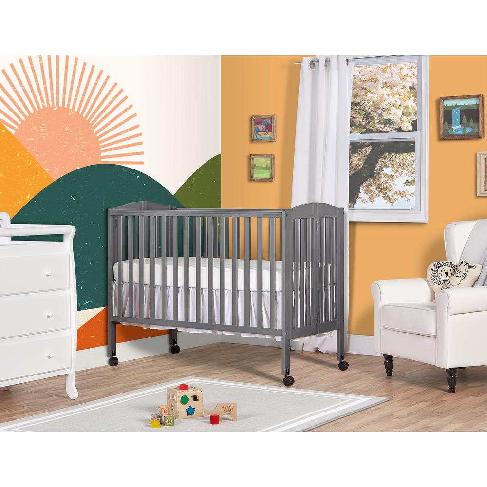 foldable full size crib