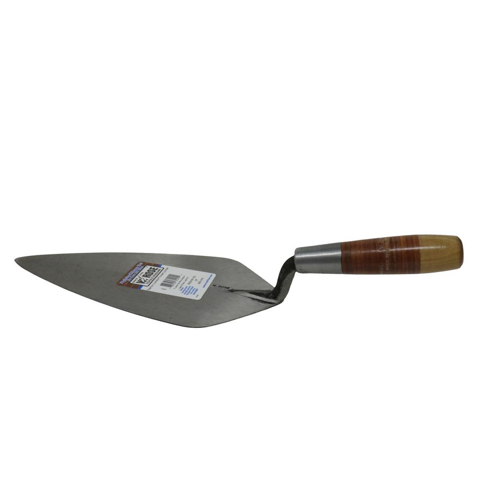 Concrete Tools Kraft Tool RO31612 W Rose Narrow London Brick Trowel