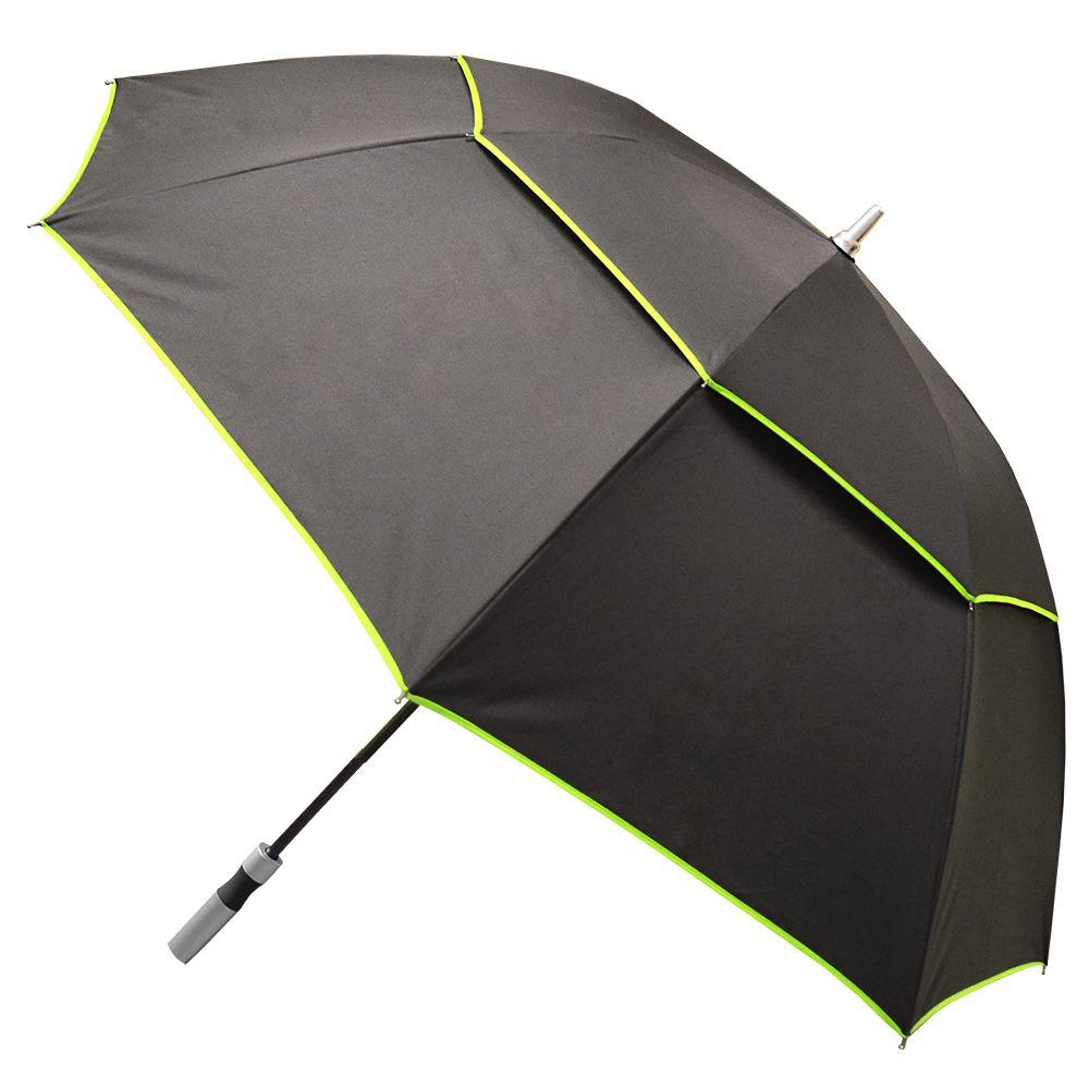 Rainbrella Color Trim X Large Black Manual Umbrella