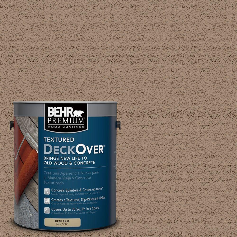 BEHR Premium DeckOver 1 gal. SC121 Sandal Solid Color Exterior Wood and Concrete Coating