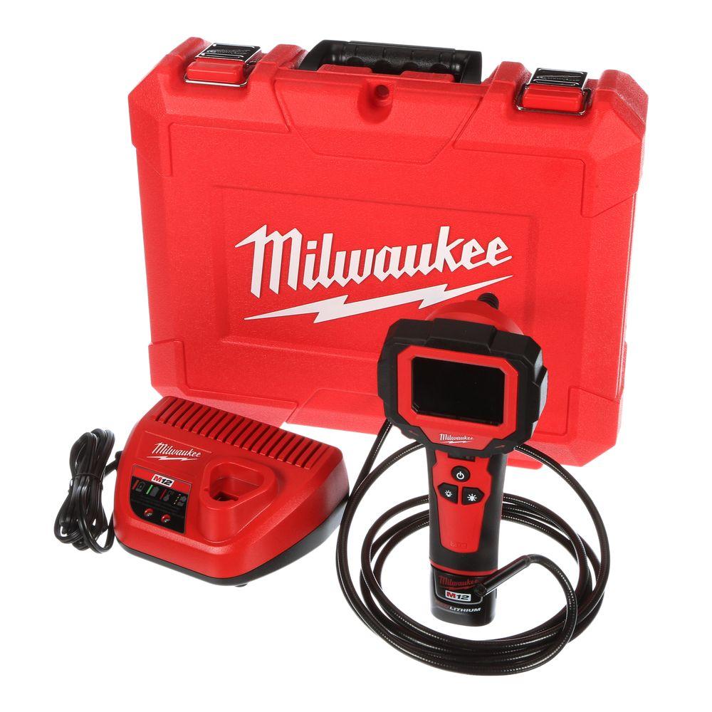 Milwaukee M12 12Volt LithiumIon Cordless MSpector 360 Degree