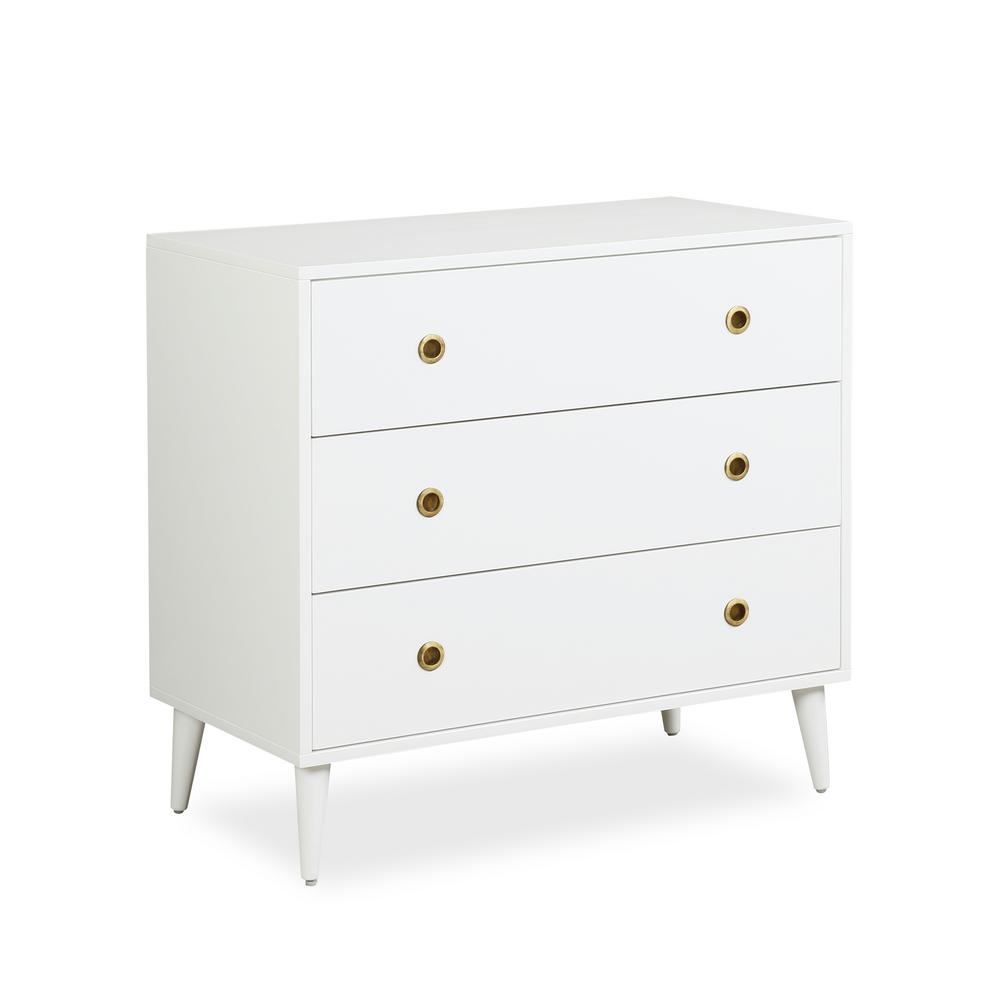 white dresser for little girl