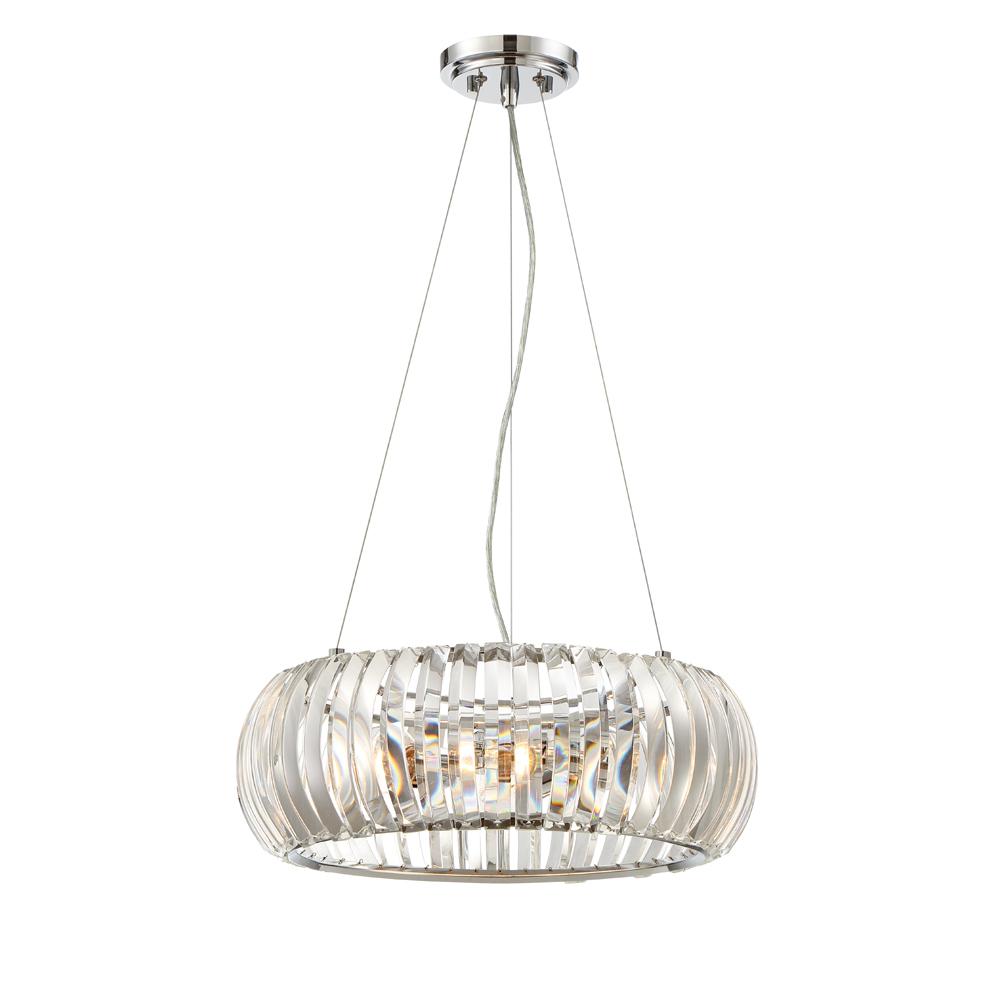 Designers Fountain Allure 3 Light Chrome Pendant Designers Fountain Allure 3 Light Chrome Pendant