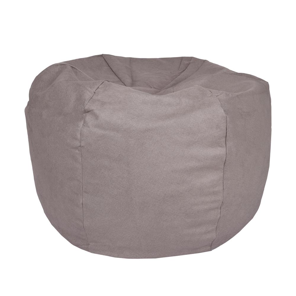Ace Casual Furniture Denim Fog Bean Bag 1323101 The Home Depot Ace Casual Furniture Denim Fog Bean Bag
