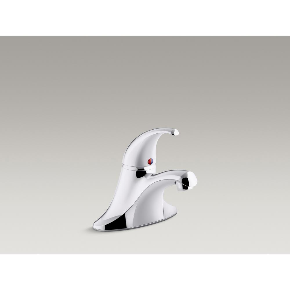Kohler Coralais 4 In Centerset Single Handle Bathroom Faucet In