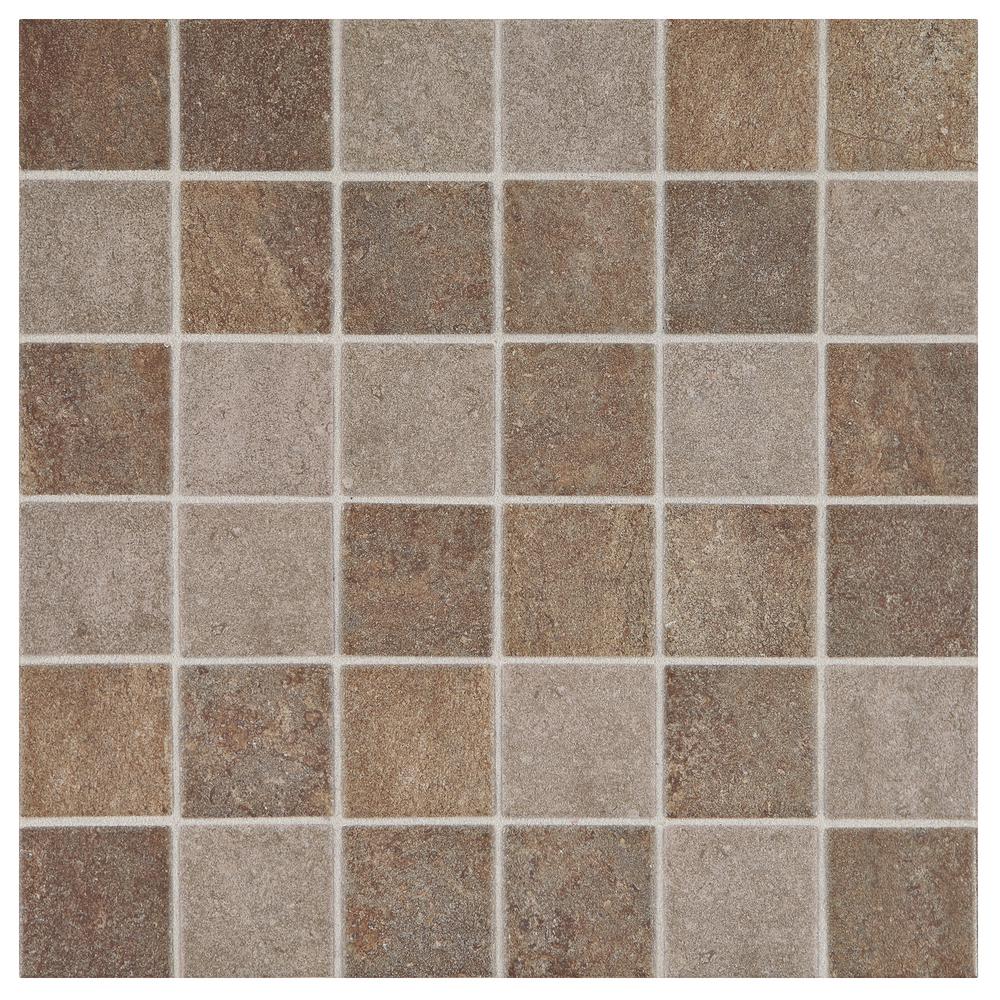 Bathroom Daltile Mosaic Tile The Home Depot Longbrooke