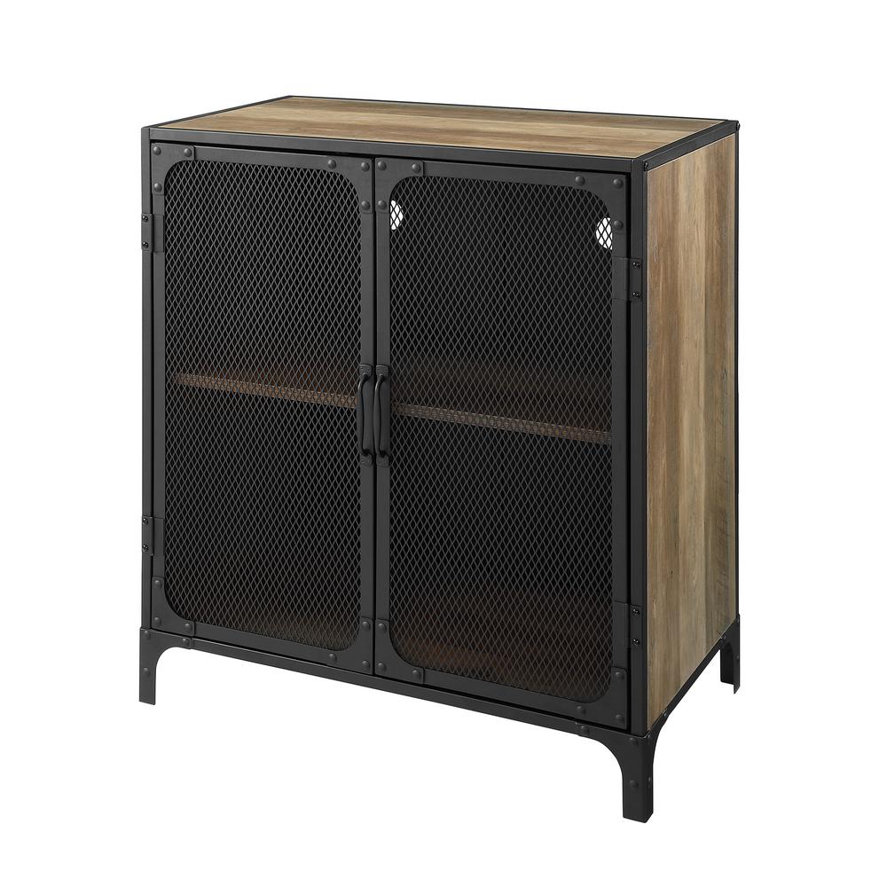 Walker Edison Furniture Company 30 In Rustic Barnwood Industrial