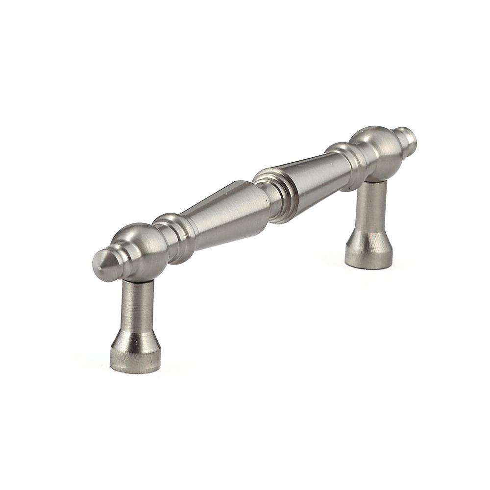 Richelieu Hardware Traditional 3-1/2 in. (88.9 mm) Brushed Nickel ...