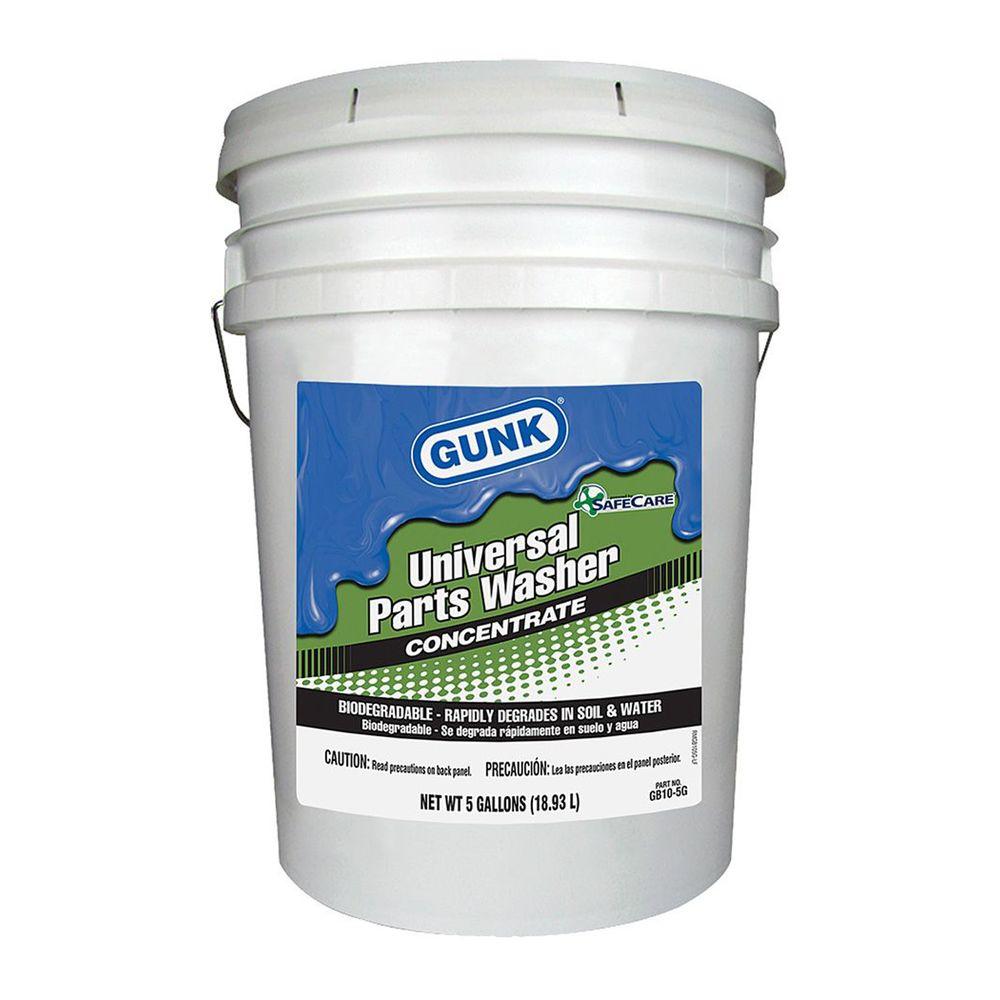 GUNK 5 Gal. BioBased Universal Parts Washer ConcentrateGB105G The