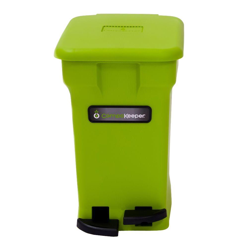 CompoKeeper 6 gal. Green Hands Free Compost BinCK6GLBINGRS The Home Depot