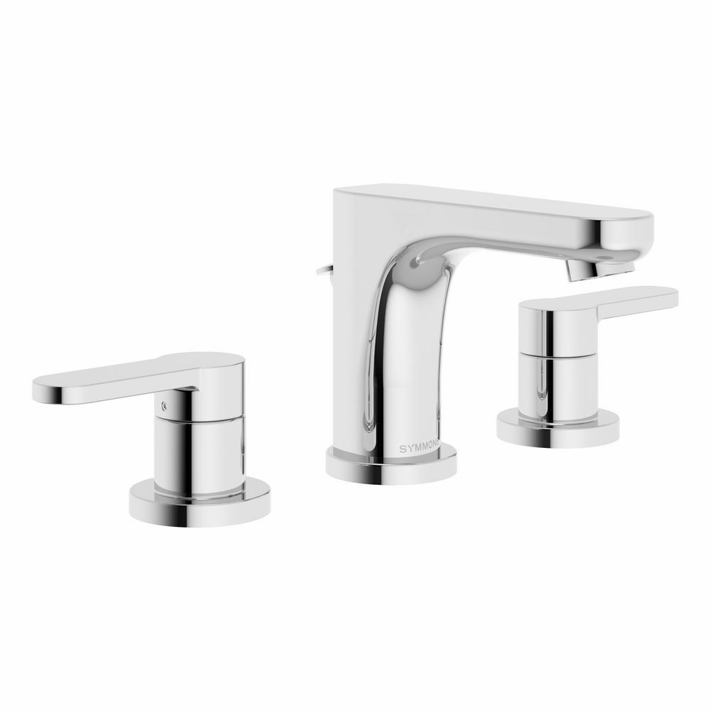 Symmons Identity 8 In Widespread 2 Handle Bathroom Faucet With