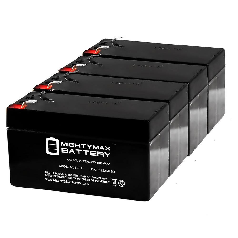 Mighty Max Battery Volt Ah Sla Sealed Lead Acid Agm Type Replacement Battery For Alarm