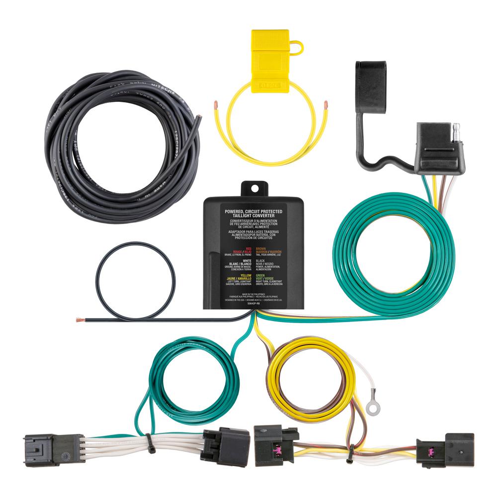Custom Wiring Harness >> Curt Custom Wiring Harness 4 Way Flat Output Custom Wiring Harness >> Curt Custom Wiring Harness 4 Way Flat Output