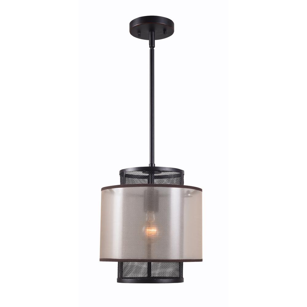 Kenroy Home Alessandra 1 Light Bronze Mini Pendant 93331orb The Kenroy Home Alessandra 1 Light Bronze Mini Pendant