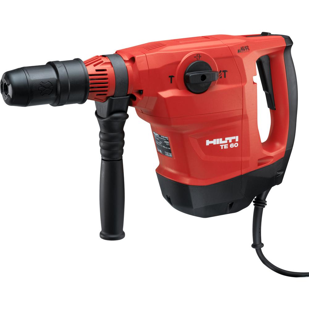 Hilti 120-Volt 13 Amp Corded 1-9/16 in. SDS-Max TE 60-AVR Rotary Hammer ...