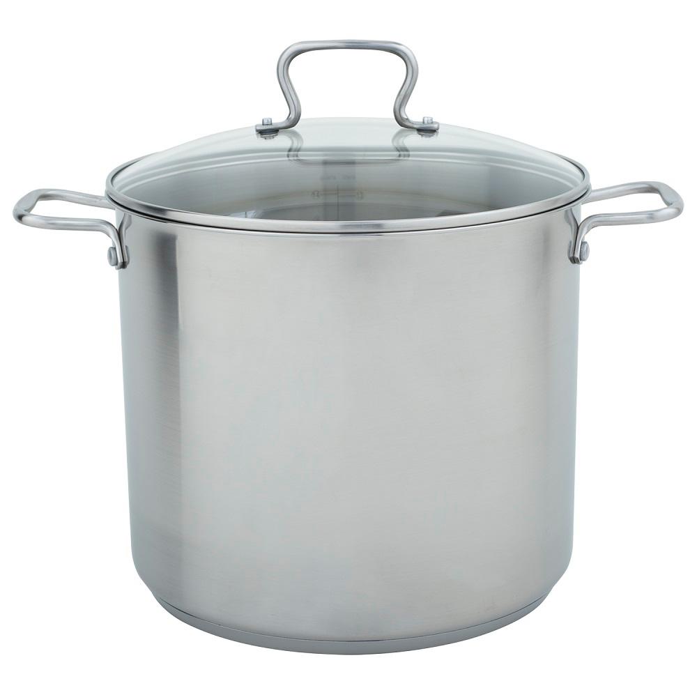 Farberware Classic Series 16 Qt Stainless Steel Stock Pot With Heat