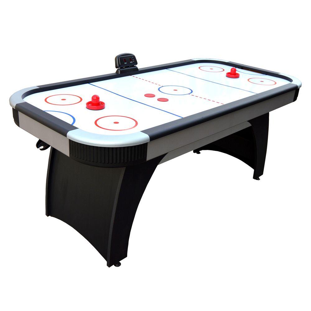 Hathaway Silverstreak 6 Ft Air Hockey Game Table For Family Game