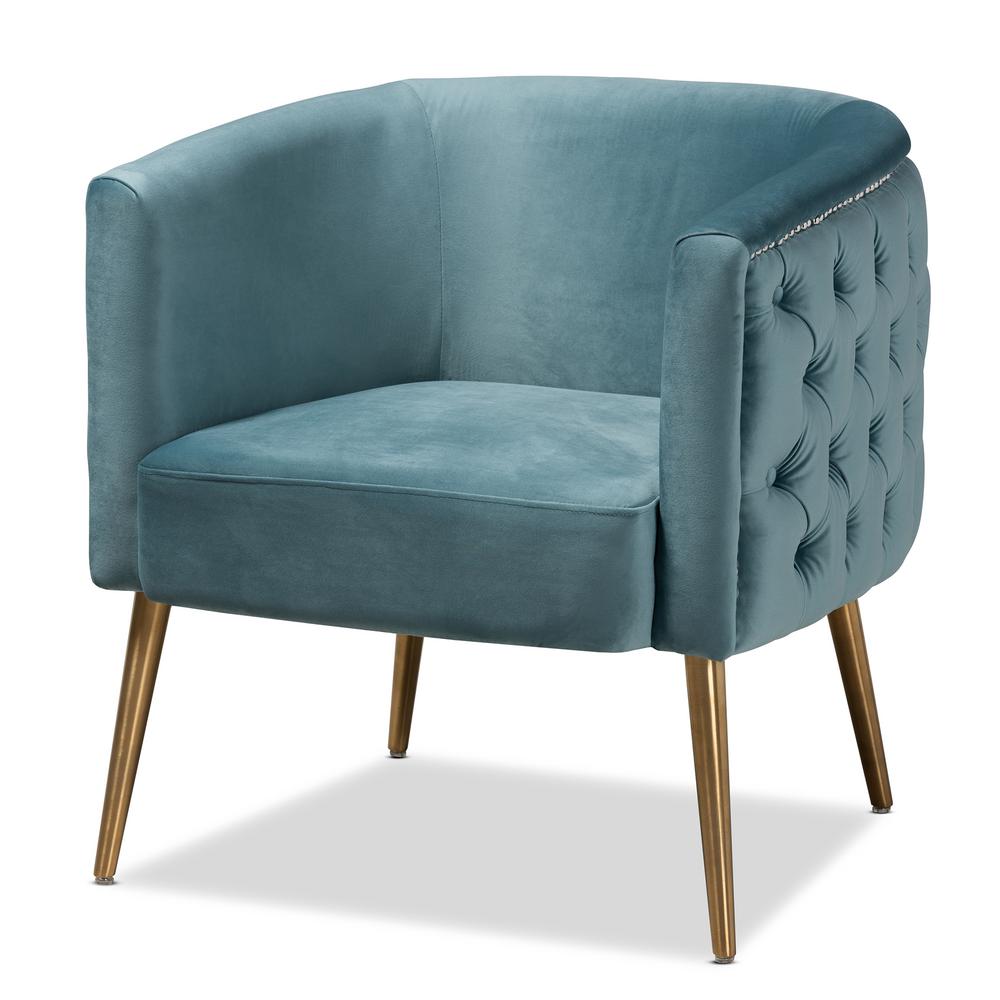 Baxton Studio Marcelle Light Blue And Gold Fabric Accent Chair 157 9793 Hd The Home Depot - Light Blue Accent Chair With Arms Baxton Studio Marcelle Light Blue And Gold Fabric Accent Chair 157 9793 Hd The Home Depot - Light Blue Accent Chair With Arms