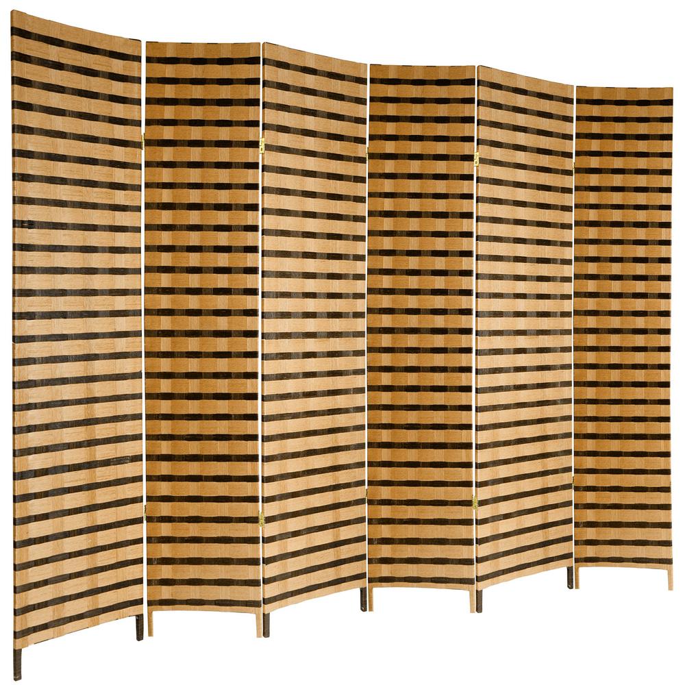 Oriental Furniture 6 Ft 2 Tone Natural Fiber Panel Room Divider Jh09 128 6p The Home Depot - Wall Dividers Home Depot Oriental Furniture 6 Ft 2 Tone Natural Fiber Panel Room Divider Jh09 128 6p The Home Depot - Wall Dividers Home Depot