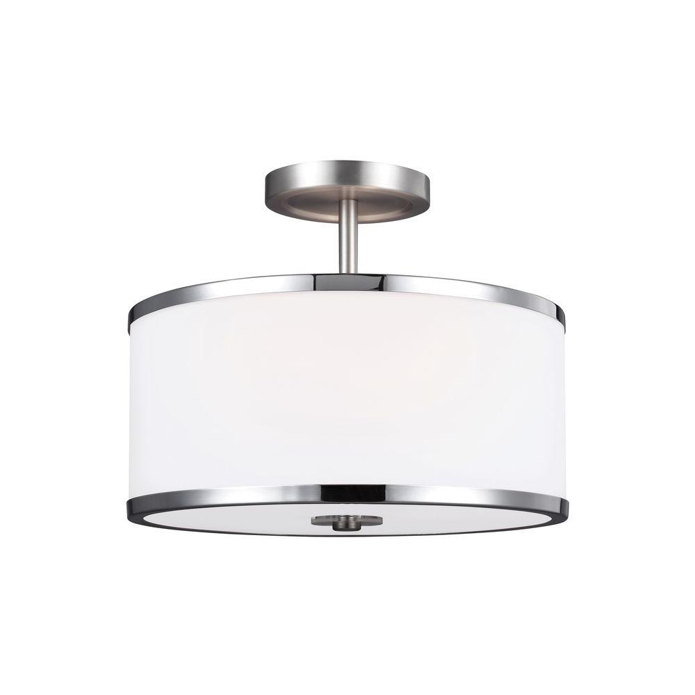 Installation Instructions Flush Mount Lights Lighting The Home Prospect Park 2 Light Satin Nickel Chrome Ceiling Fixture