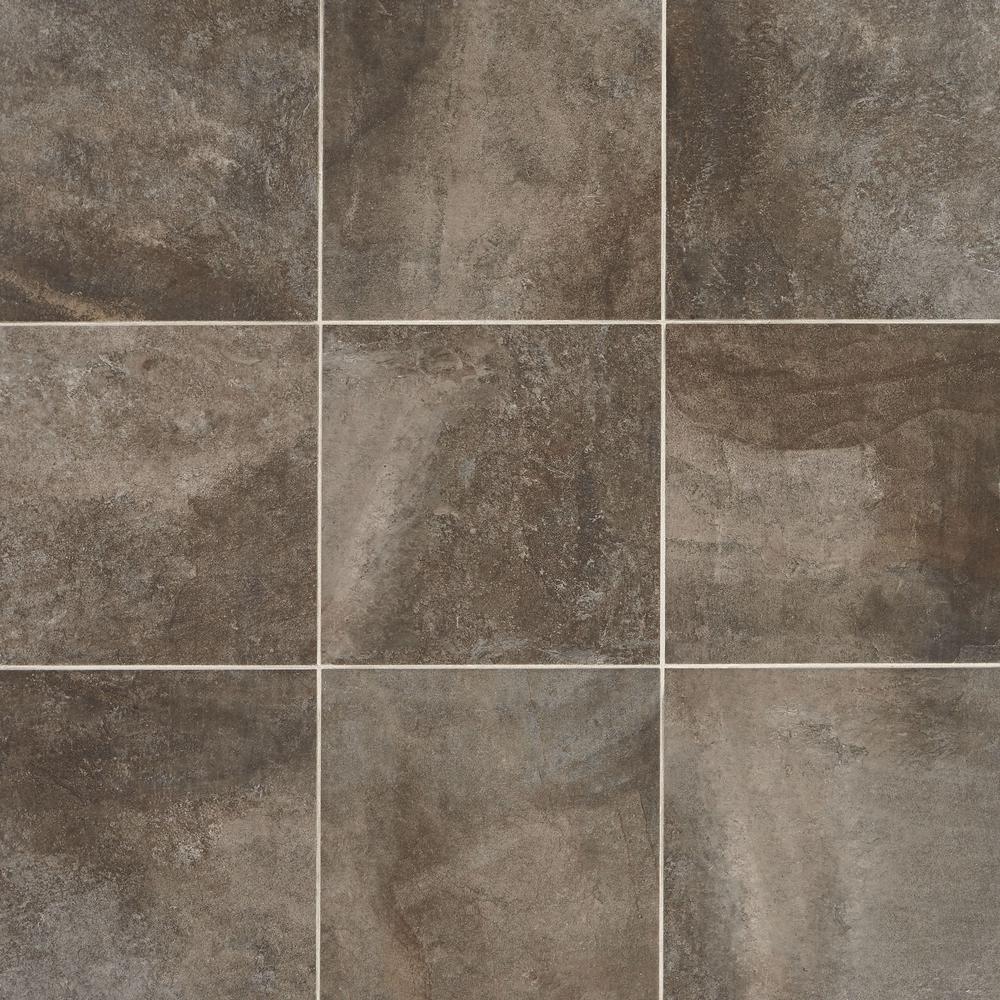 Daltile Sereno 12 In X Smoke Glazed Porcelain Floor And X 12 In Smoke Glazed Porcelain Floor