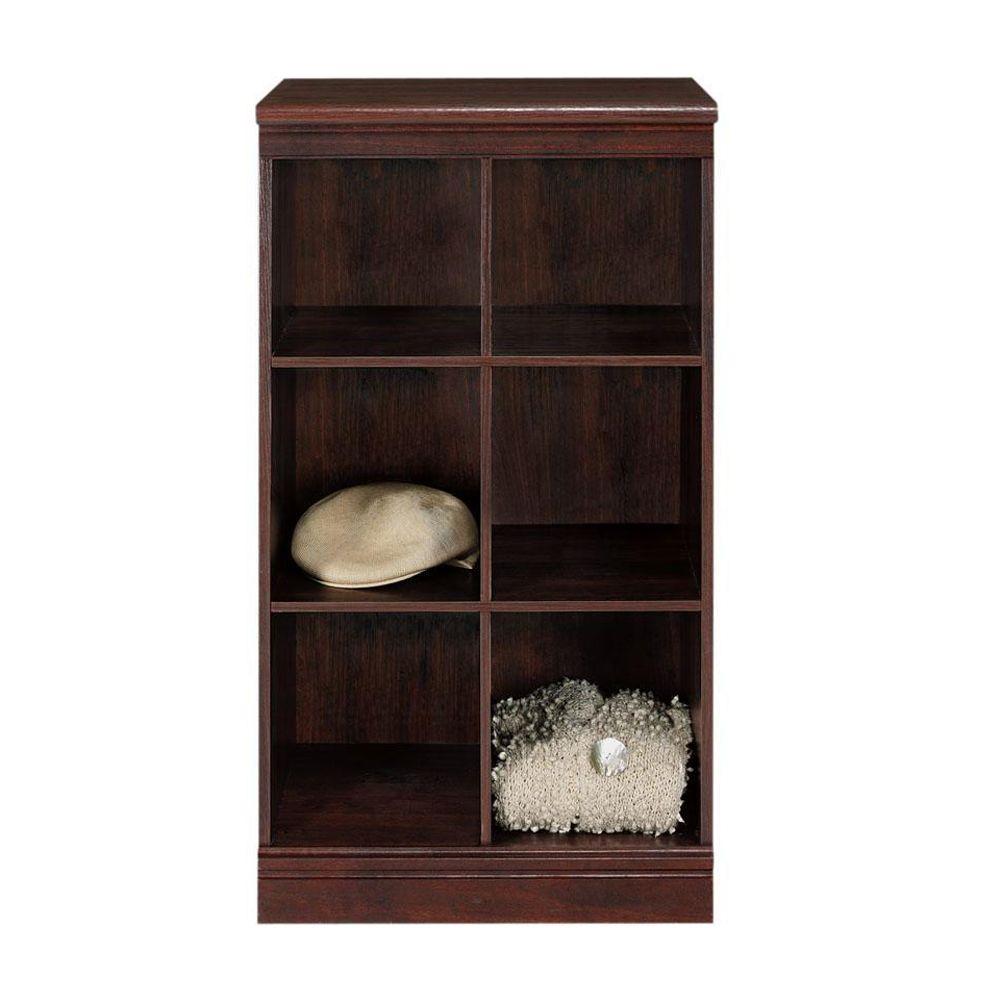 40 in. H x 21 in. W Cherry 6Cube Storage Modular0380310120 The Home