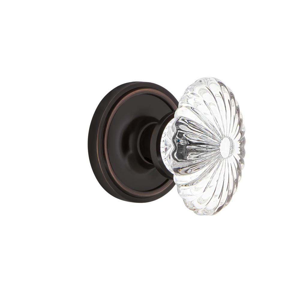 Home Furniture Diy Crystal Glass Door Knob Unkeyed Oval Clear