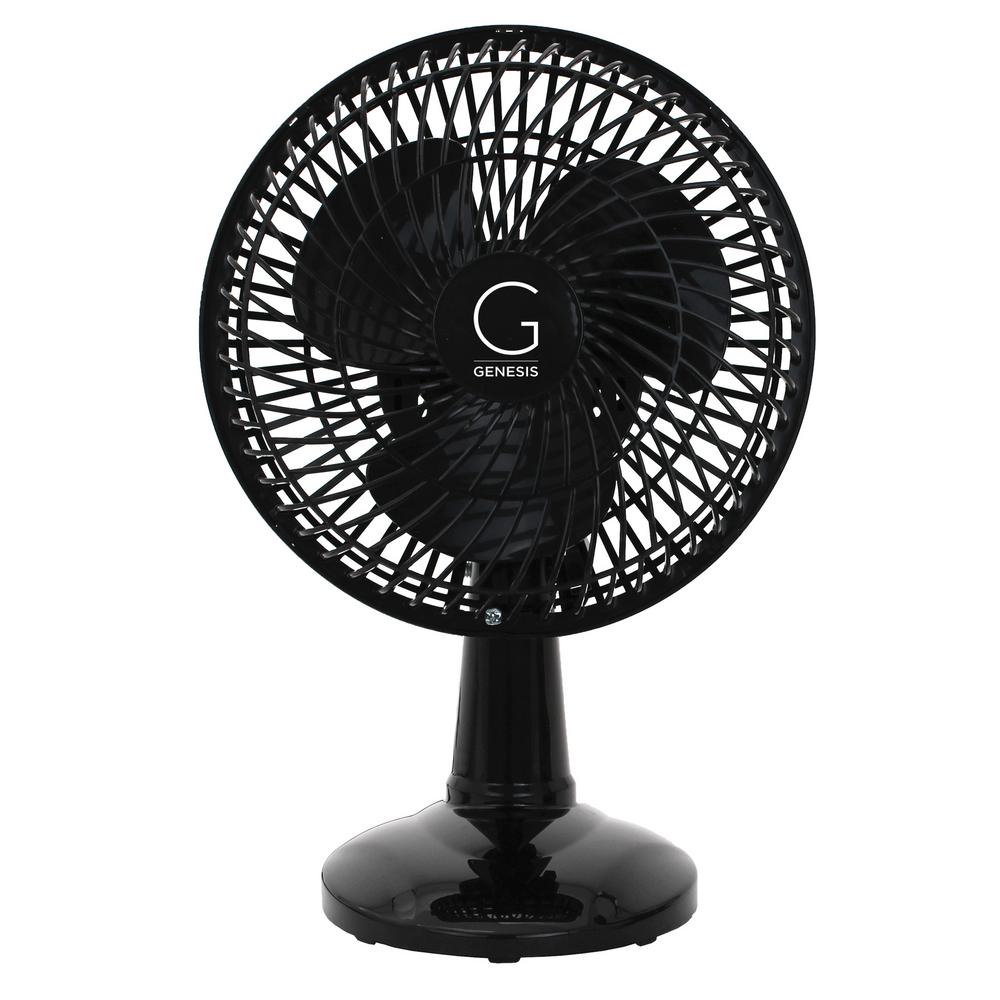 Genesis 6 In Convertible Table Top And Clip Fan Fully Adjule Head 2 Quiet Sds Black