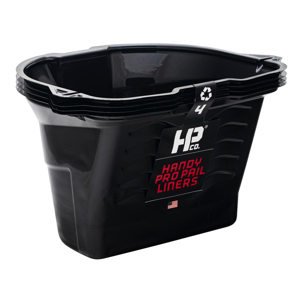 HANDy Paint Products 1/2 gal. Plastic Pail Liners (4Pack)3220 The