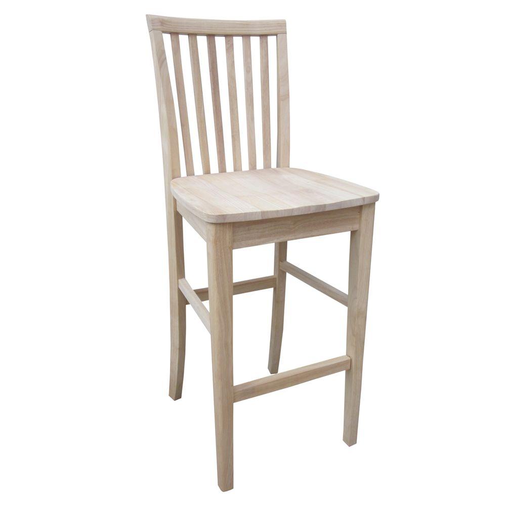 Unfinished Bar Stools Kitchen Dining Room Furniture The Home 30 In