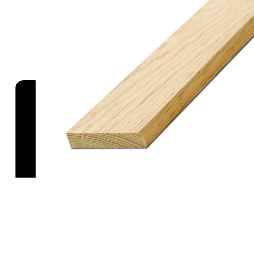 American Wood Moulding WM873 7/16 in. x 2-1/4 in. Pine Round Edge Stop ...