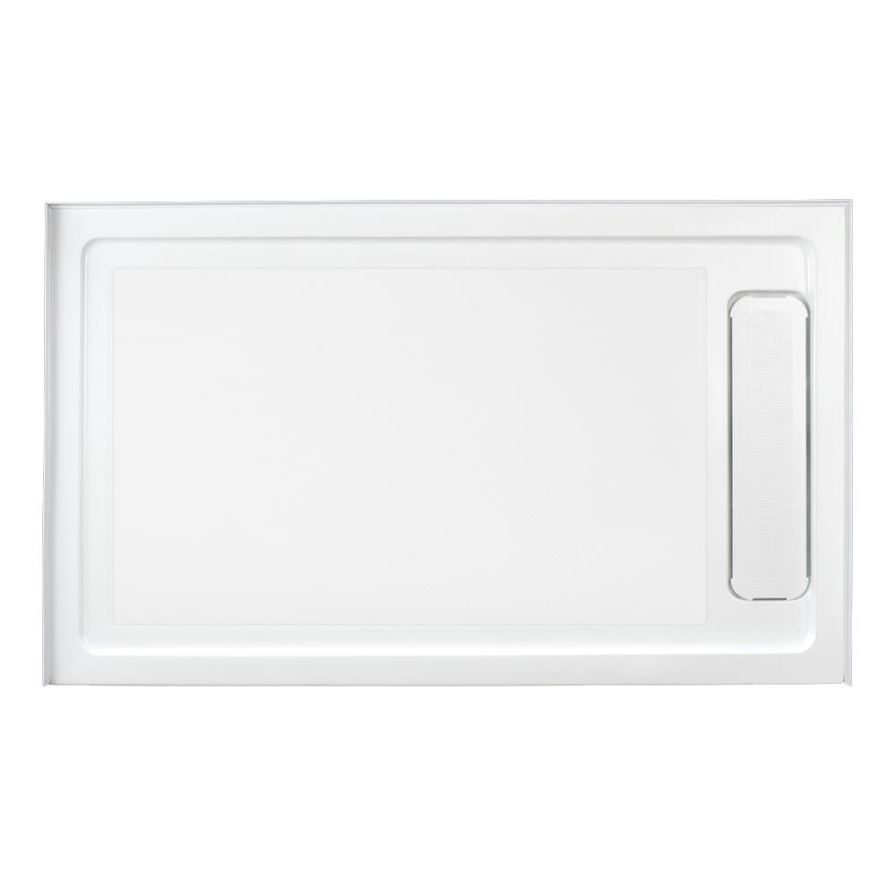 OVE Decors 36 in.W x 60 in. L Alcove Shower Pan Base with Reversible ...