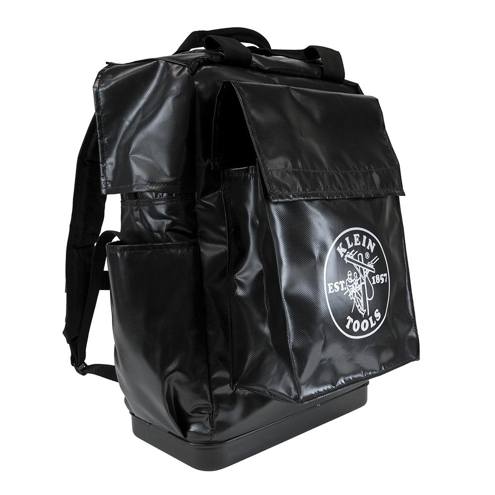 black vinyl bag