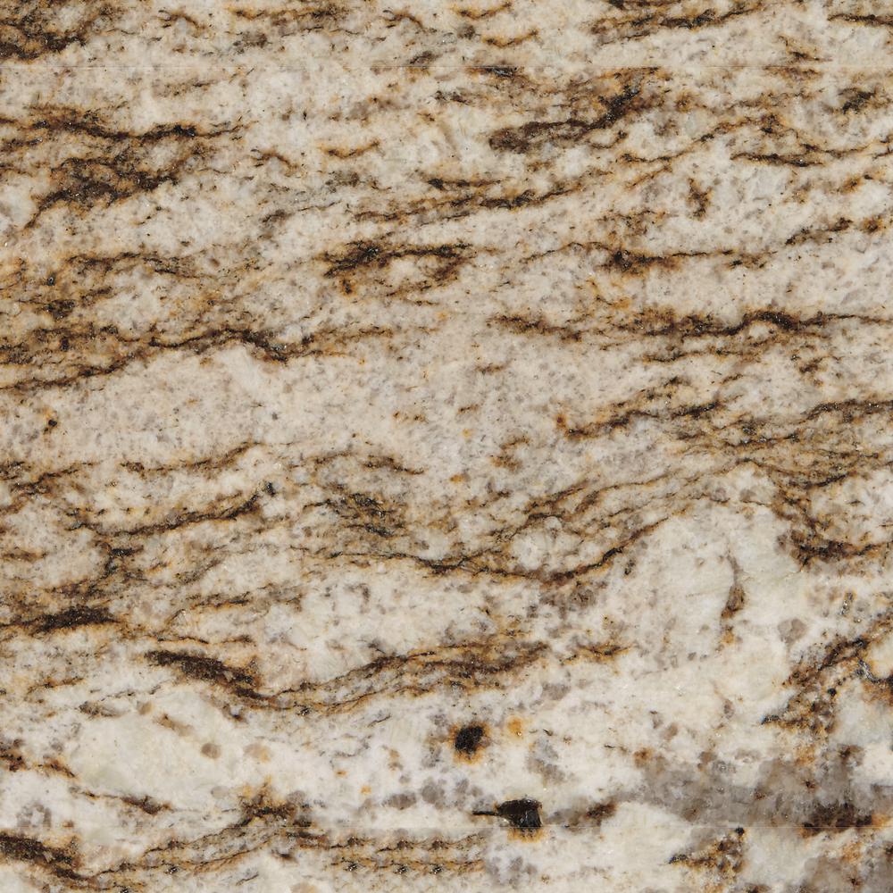Stonemark 3 In X 3 In Granite Countertop Sample In Bianco Lucre
