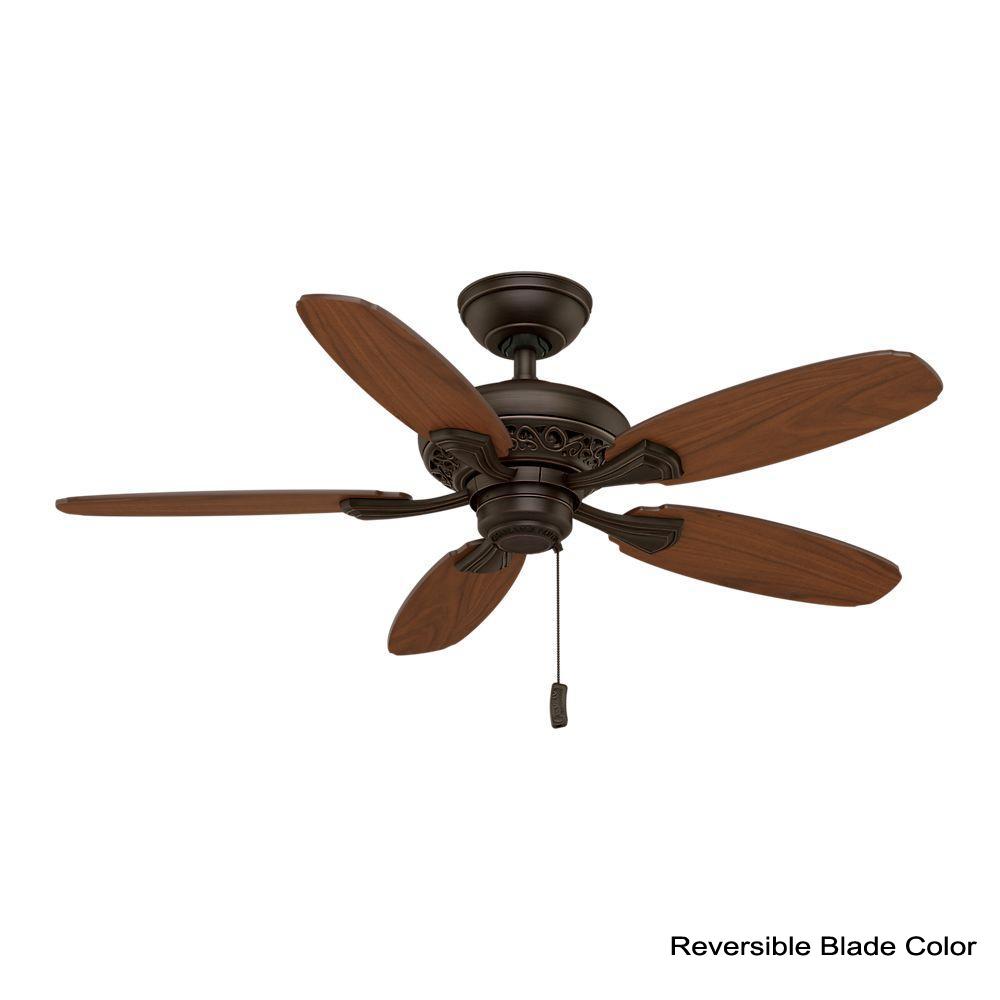 Casablanca Fordham 44 In Indoor Brushed Cocoa Bronze Ceiling Fan