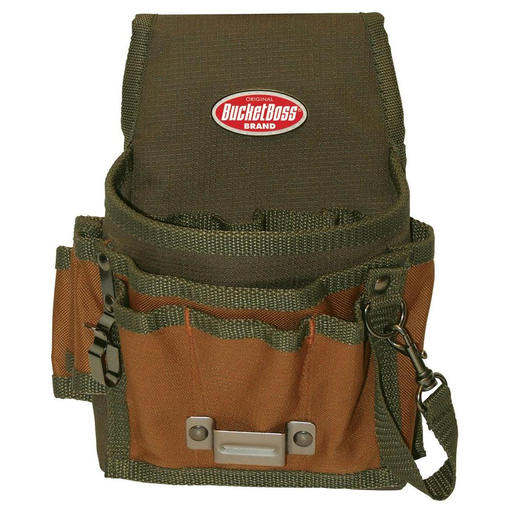 BUCKET BOSS 54140 Green Polyester 9 Pockets