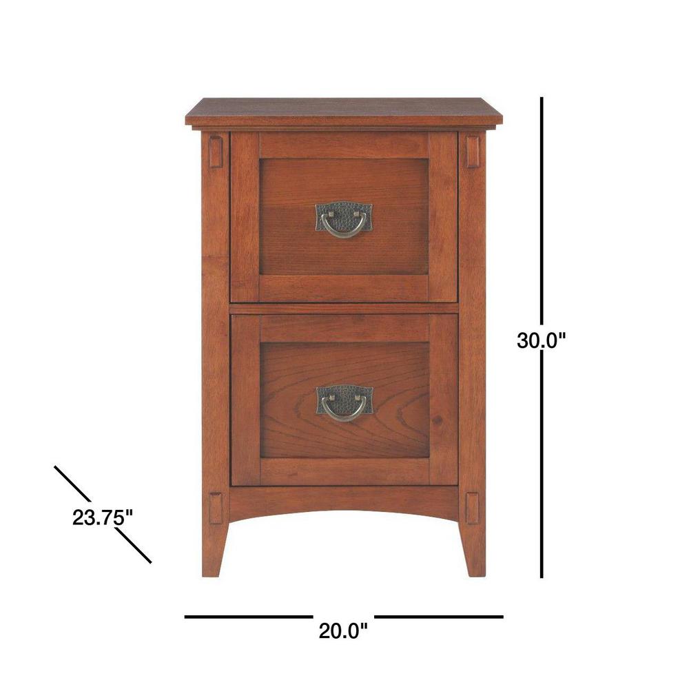 Home Decorators Collection Medium Oak 2 Drawer File Medium Oak 2 Drawer File